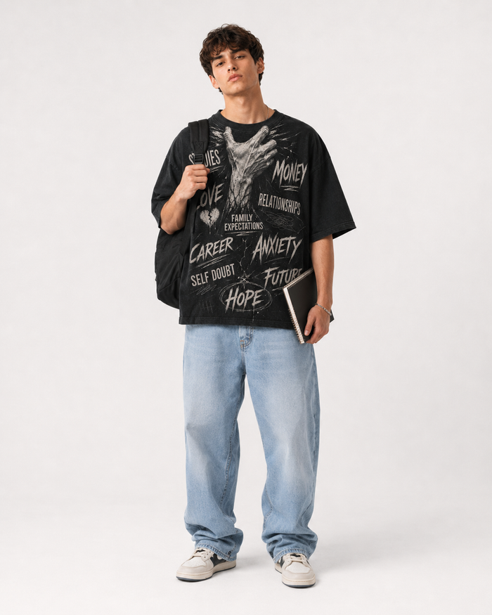 Silent Pressure Oversized T-Shirt
