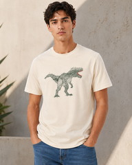 Wireframe Rex Off-White T-Shirt